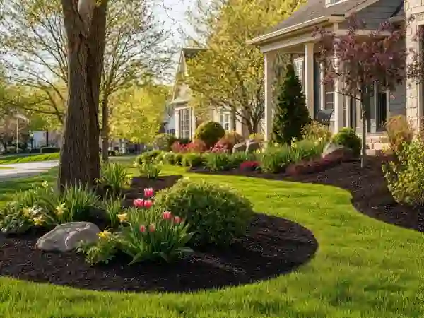 Spring Mulch Installation - Southern Landscape Management